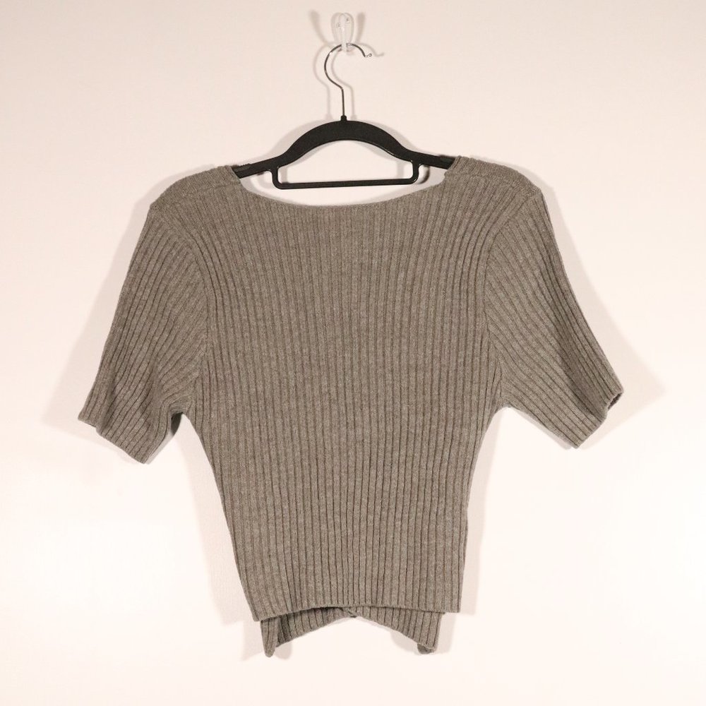 NWOT Silence + Noise Gray Sweater